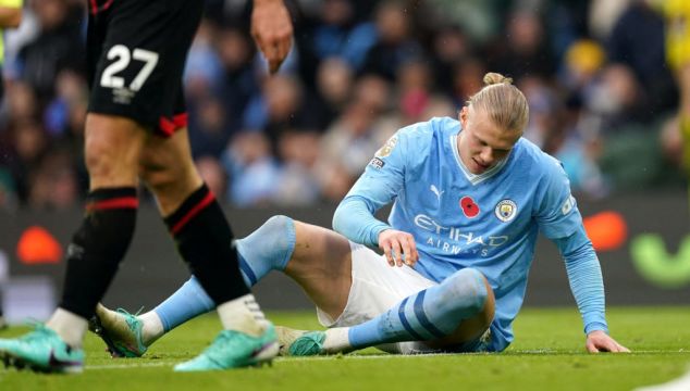 Manchester City Wait On Erling Haaland Fitness Ahead Of Young Boys Clash
