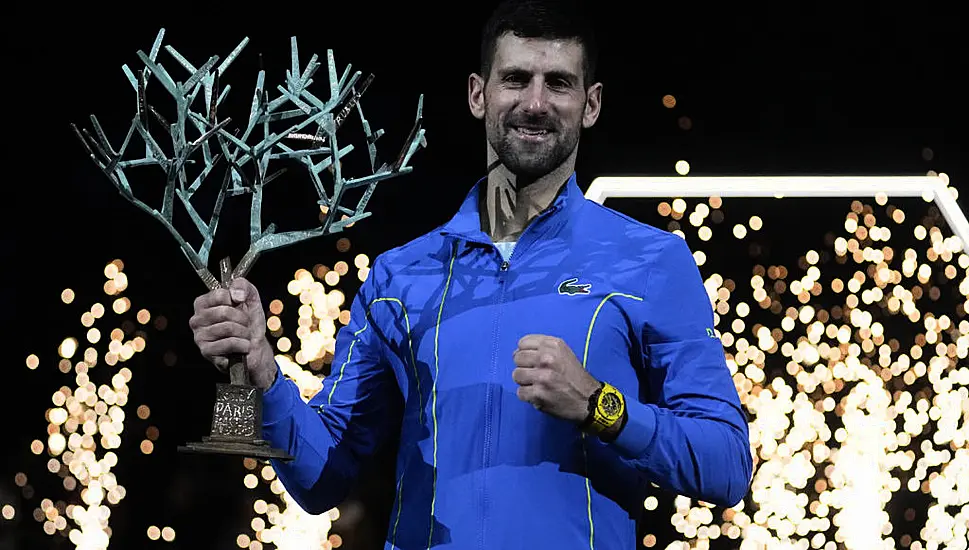 Novak Djokovic Sets Sights On Major Goals After Securing Paris Masters Title