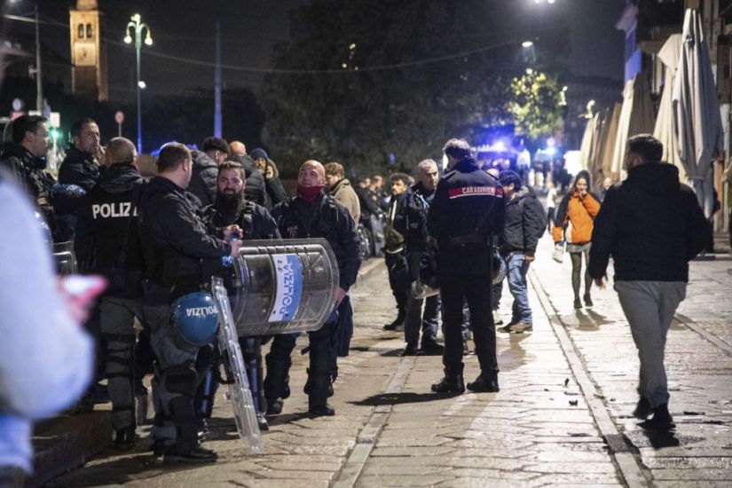 Fan And Police Officer Stabbed In Clashes Before Champions League Match In Milan