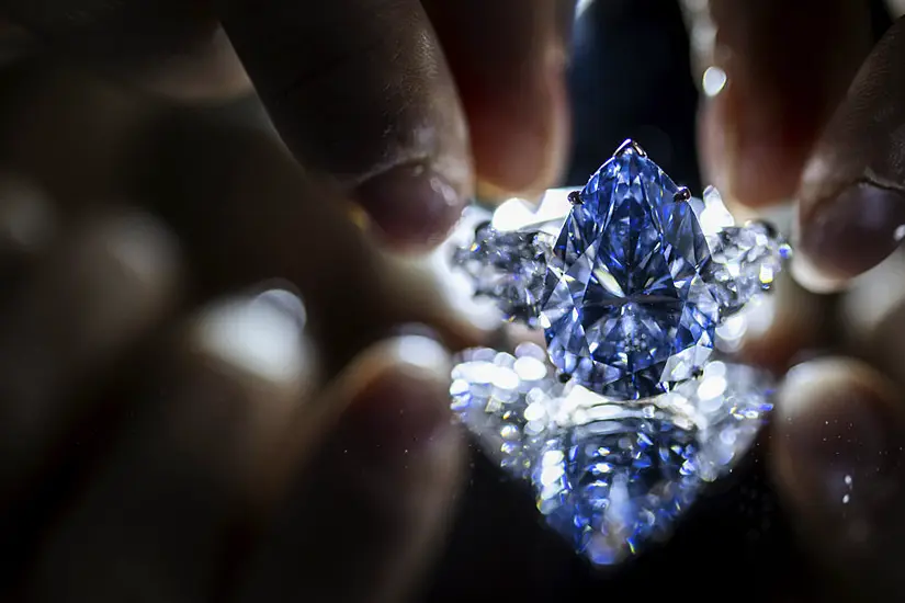 Blue Diamond Sells For More Than £35M At Christie’s Auction In Geneva