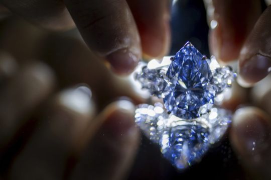 Blue Diamond Sells For More Than £35M At Christie’s Auction In Geneva