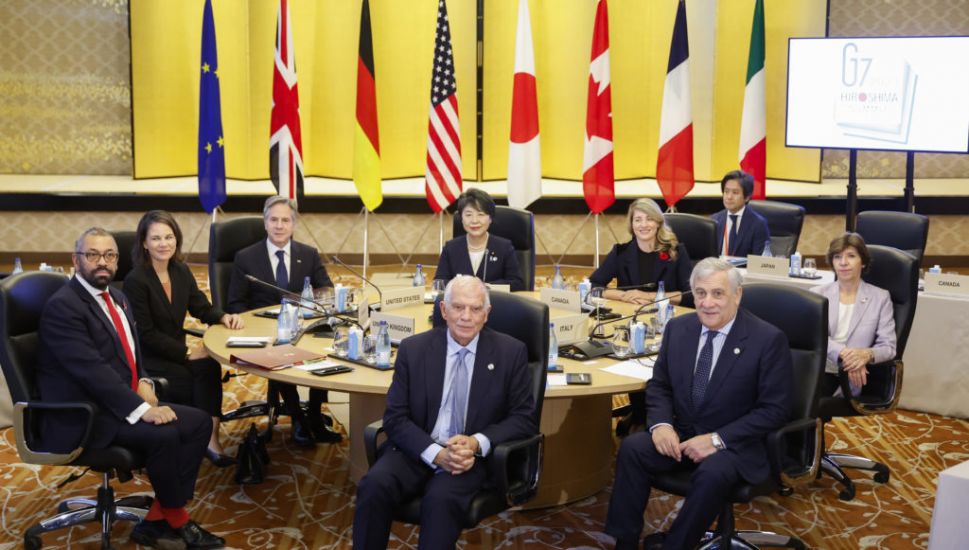 G7 Ministers Seek Unity On Israel-Hamas War And Other Global Crises In Tokyo