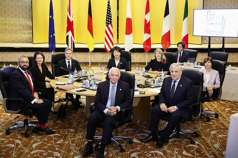 G7 Nations Announce Unified Stance On Israel-Hamas War