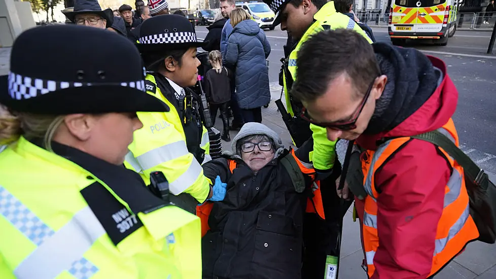 London Police And Just Stop Oil At Loggerheads After Ambulance Car Blocked