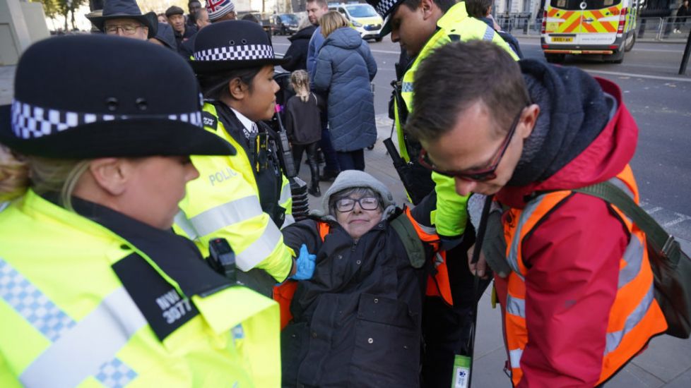 London Police And Just Stop Oil At Loggerheads After Ambulance Car Blocked