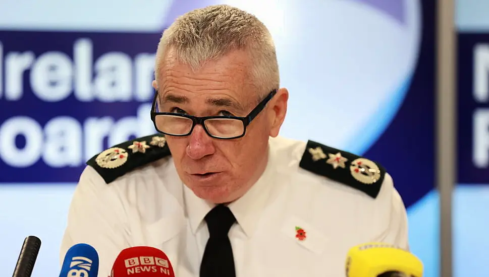 New Psni Chief Pledges To Ensure Service 'Gets Funding It Deserves'