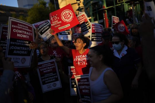Threat Of Strike On Las Vegas Strip Over As Union Agrees Deal With Hotel Owners