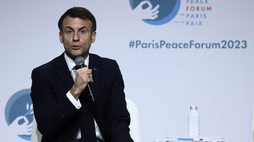 Macron Says Melting Glaciers Are ‘An Unprecedented Challenge For Humanity’