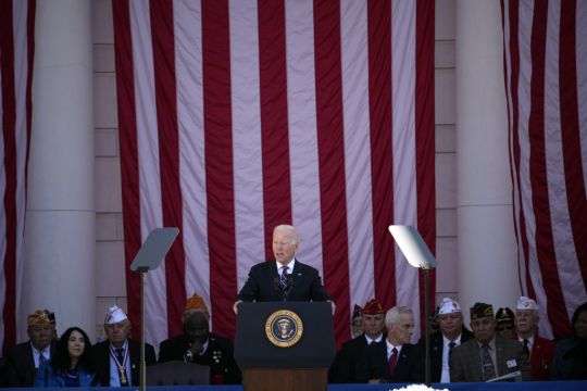 Veterans Are ‘Steel Spine Of This Nation’, Says Biden