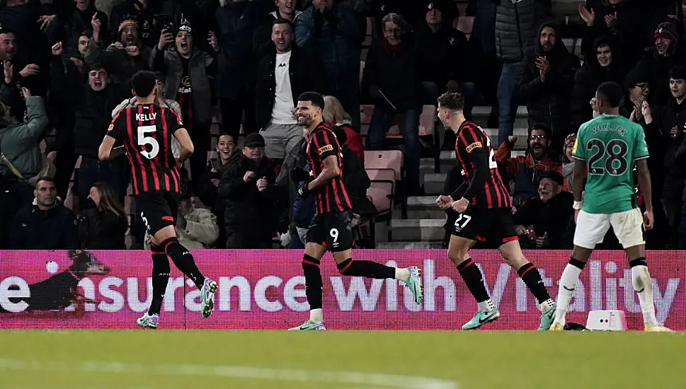 Dominic Solanke Double Downs Newcastle As Bournemouth Climb Out Of Bottom Three