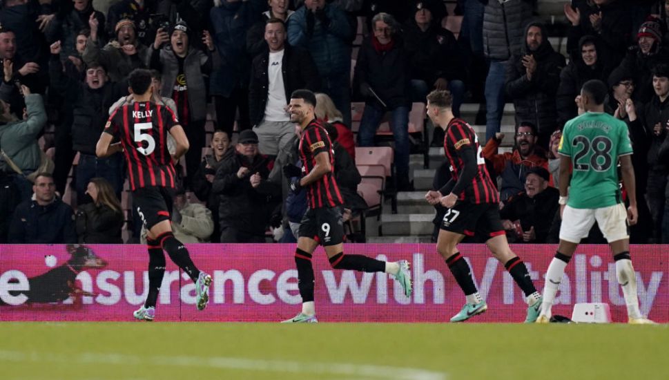 Dominic Solanke Double Downs Newcastle As Bournemouth Climb Out Of Bottom Three