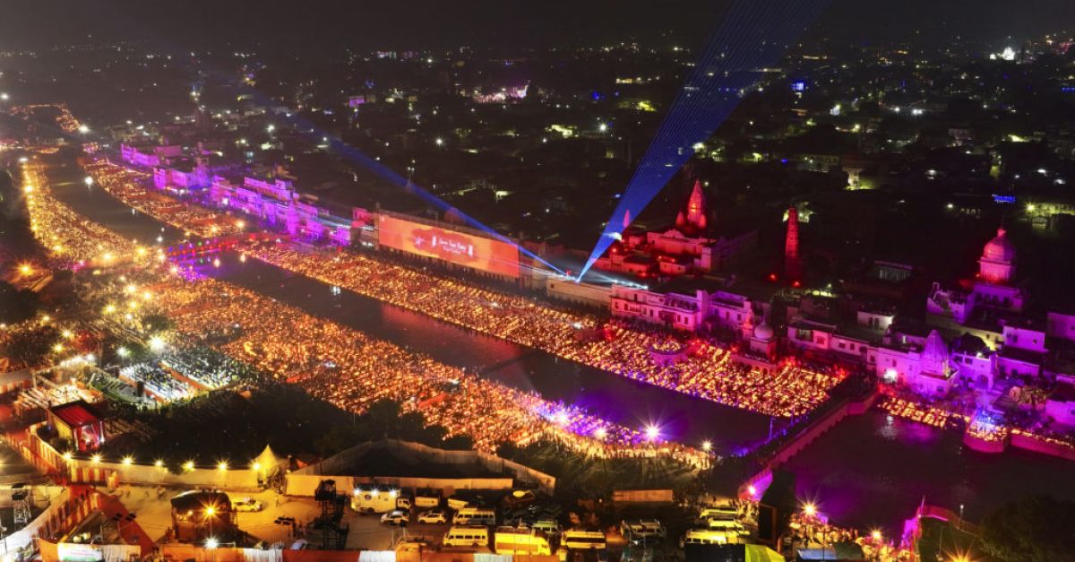 Indians set world record celebrating Diwali