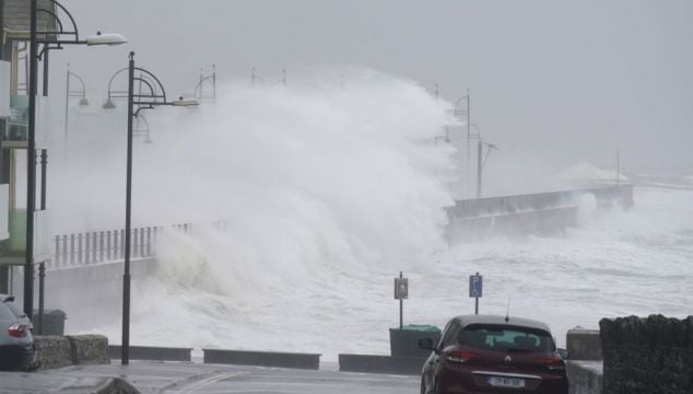 Orange And Yellow Wind Warnings Issued For Clare, Kerry, Galway And Mayo