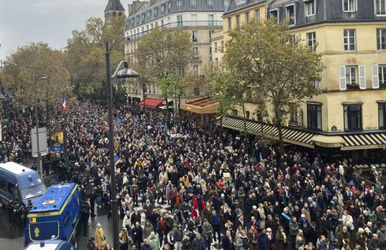 More Than 180,000 People Across France March Against Soaring Antisemitism
