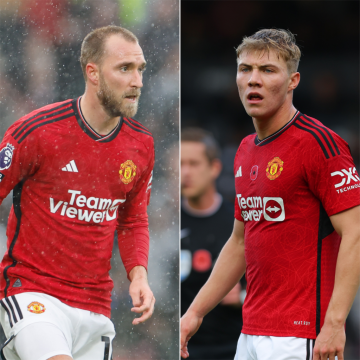 Christian Eriksen And Rasmus Hojlund Face Spells Out For Manchester United
