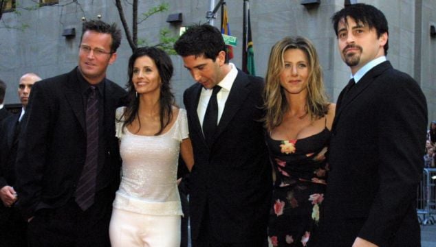 Courteney Cox Shares Favourite Friends Clip In Tribute To Matthew Perry