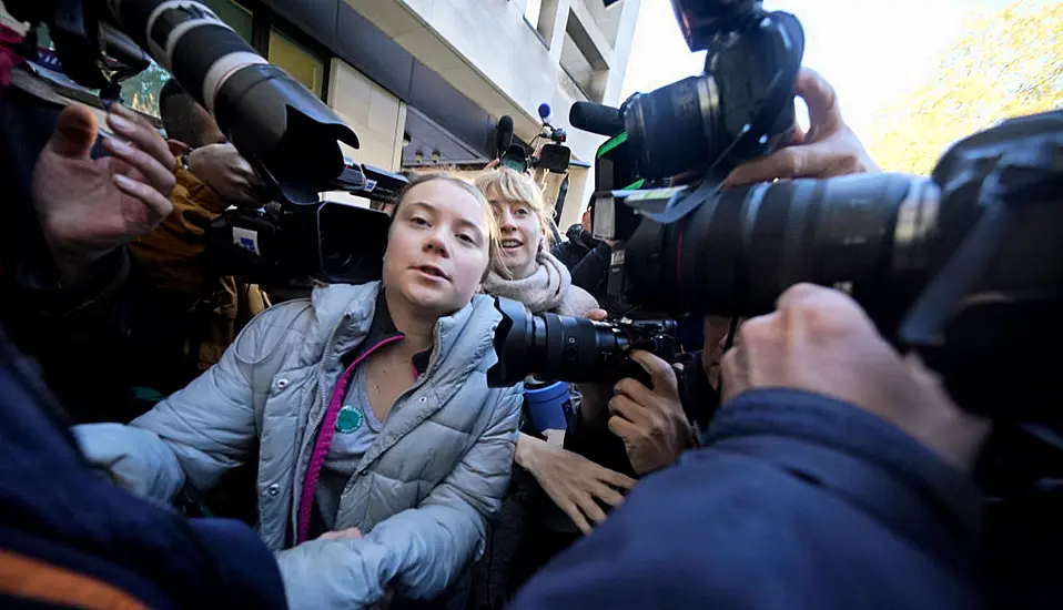 Greta Thunberg Denies Public Order Offence After Central London Protest