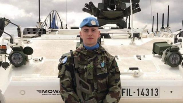 Private Seán Rooney Remembered On First Anniversary Of His Death