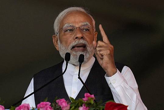 Modi Urges Leaders To Unite In Face Of Challenges From Israel-Hamas War