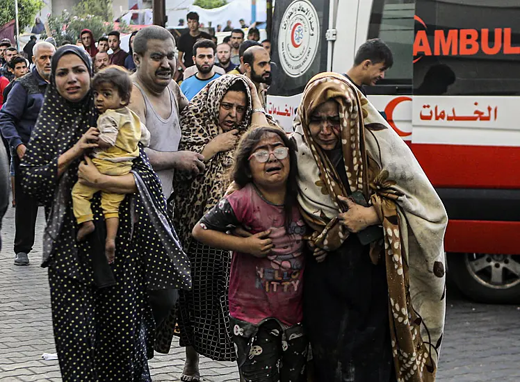 Shifa Hospital Patients And Staff Leave The Compound, Gaza Health Officials Say