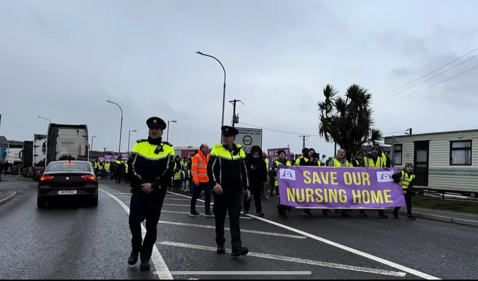 Protestors Blockade Rosslare Europort Opposing International Protection Accommodation