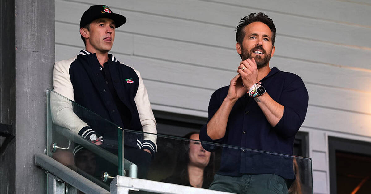 Rob McElhenney And Ryan Reynolds Push On With Wrexham's Racecourse ...