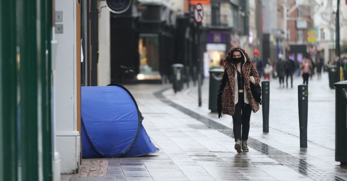 Броят на хората, които спят на грубо място в Дъблин, нарасна с 30%