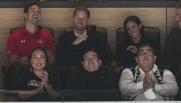 Harry And Meghan Make Surprise Appearance At Vancouver Ice Hockey Game