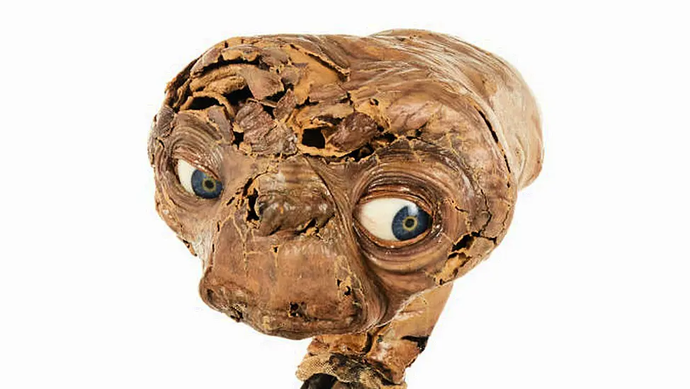 E.t. Mechanical Head Among Rare Film Memorabilia To Go Under The Hammer