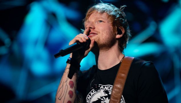 Ed Sheeran Surprises Fans At London’s O2 During 50 Cent Concert