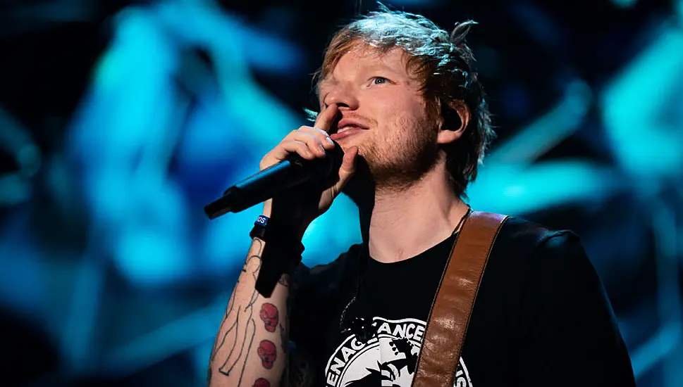 Ed Sheeran Surprises Fans At London’s O2 During 50 Cent Concert