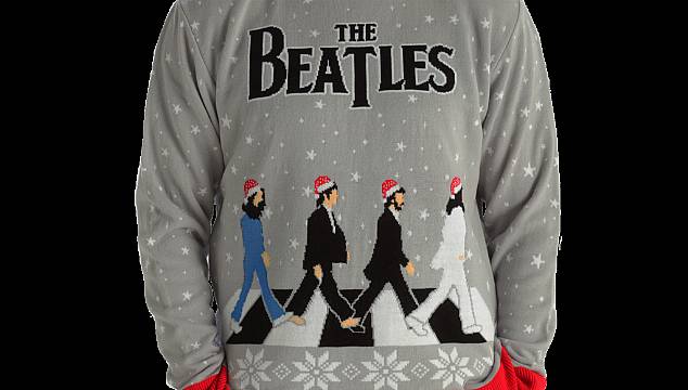 Beatles xmas jumper best sale