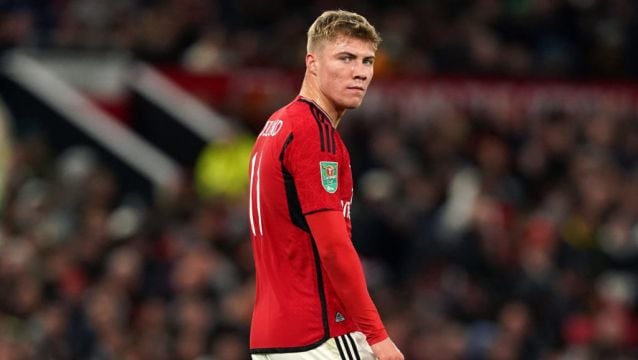 Man Utd Forward Rasmus Hojlund In Race To Be Fit To Face Everton