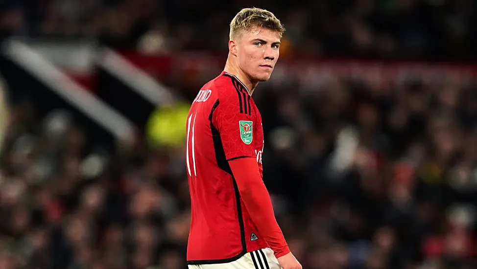 Man Utd Forward Rasmus Hojlund In Race To Be Fit To Face Everton