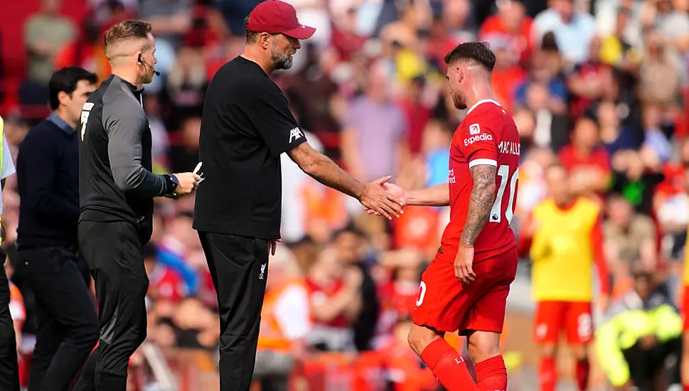 Jurgen Klopp Says Liverpool Can Benefit From Alexis Mac Allister’s Deeper Role