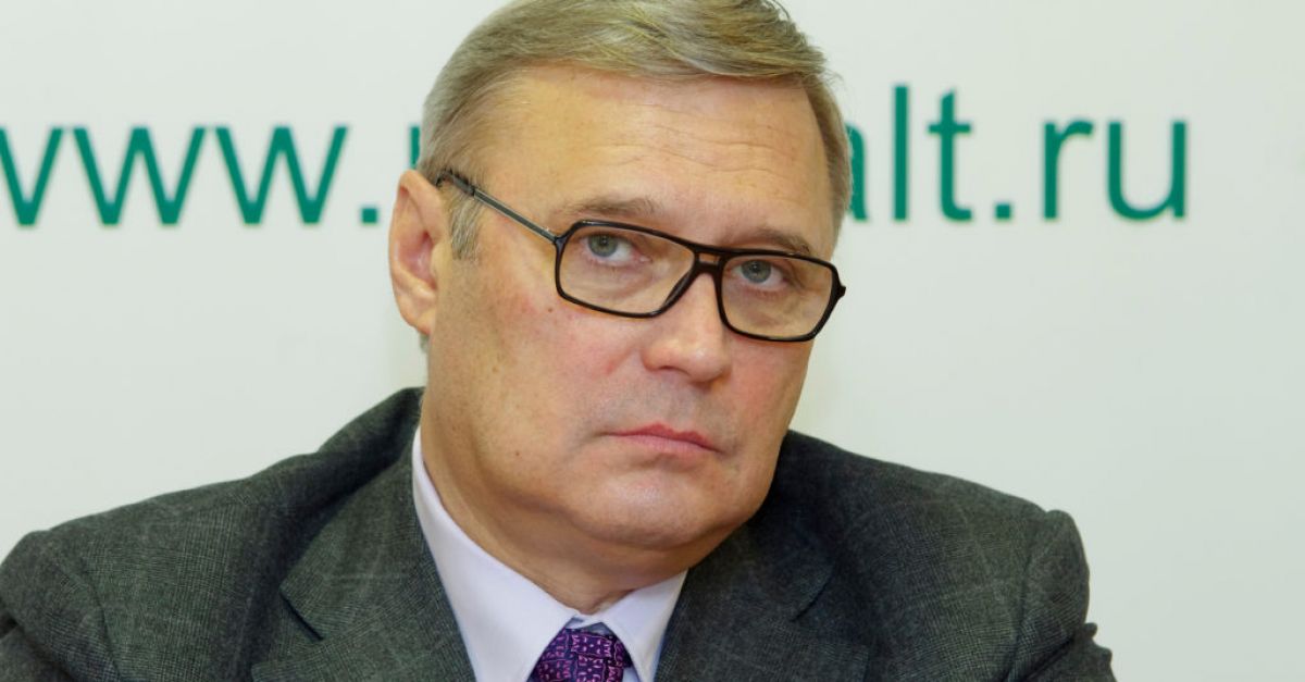 Руското министерство на правосъдието добави Михаил Касянов който беше първият