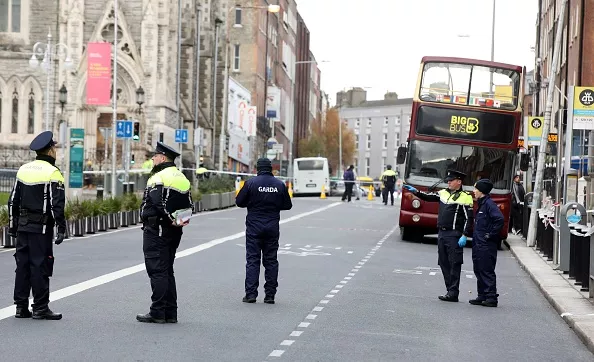 IRELAND-UNREST-ATTACK-POLICE