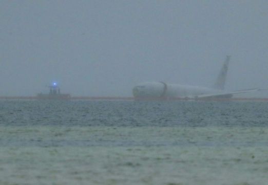 Flight Data Recorder Recovered From Us Navy Plane That Overshot Runway