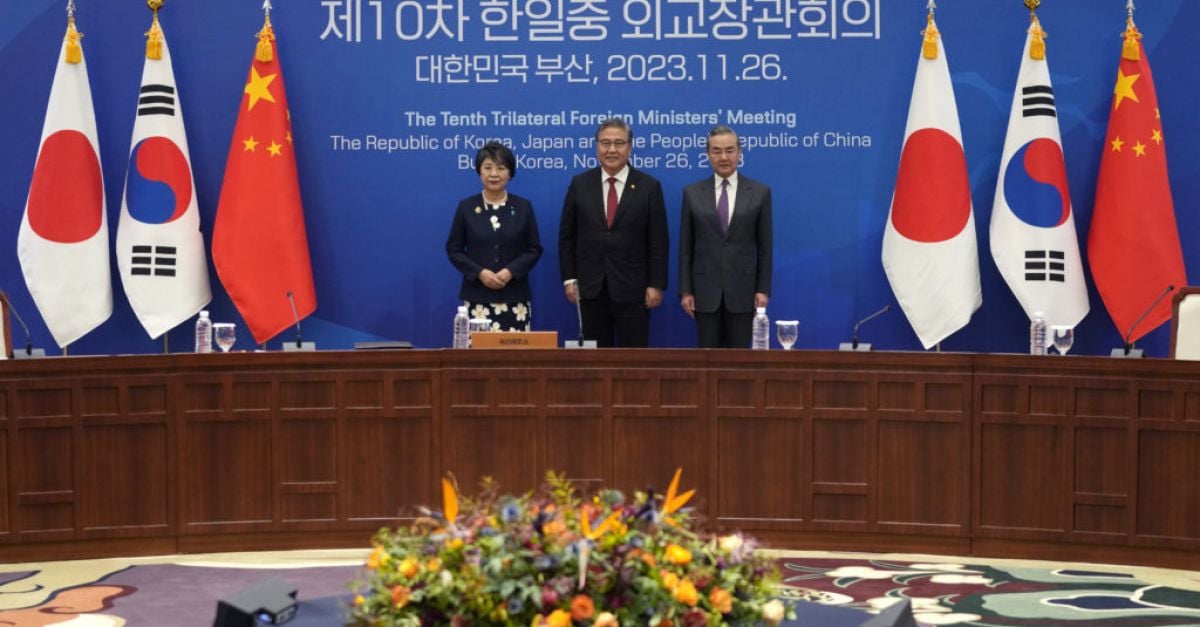 Южна Корея, Япония и Китай се споразумяха да възобновят сътрудничеството си след четири години