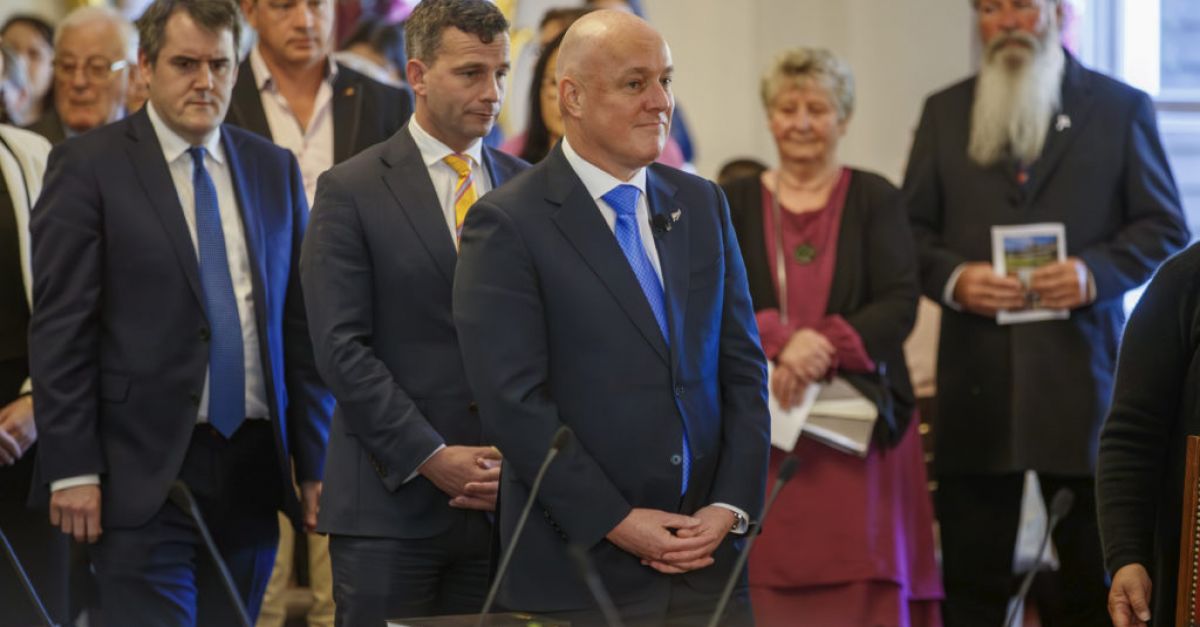 Икономиката е основен приоритет при встъпването в длъжност на министър-председателя на Нова Зеландия