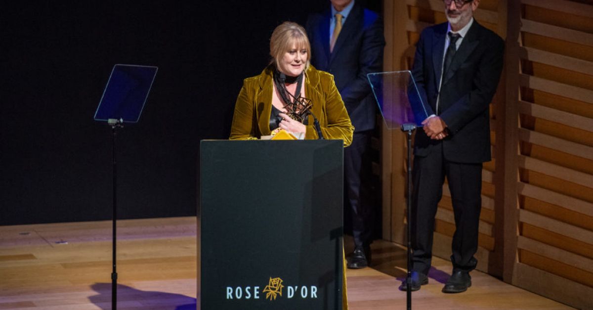 Сара Ланкашър е „развълнувана“ да грабне наградата „Златна роза“ за Happy Valley