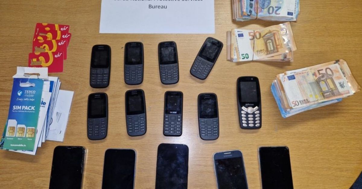 Мъж беше арестуван в Дъблин, тъй като пари и телефони