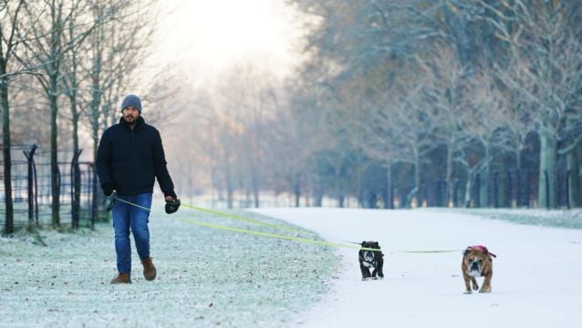 Ice Warning Amid Plunging Temperatures As Arctic Airmass Moves Over Ireland