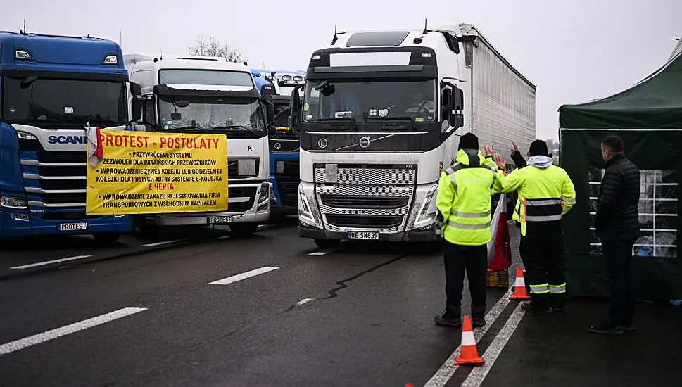 Explained: Why Are Polish Truckers Blocking Ukraine Border Crossings?