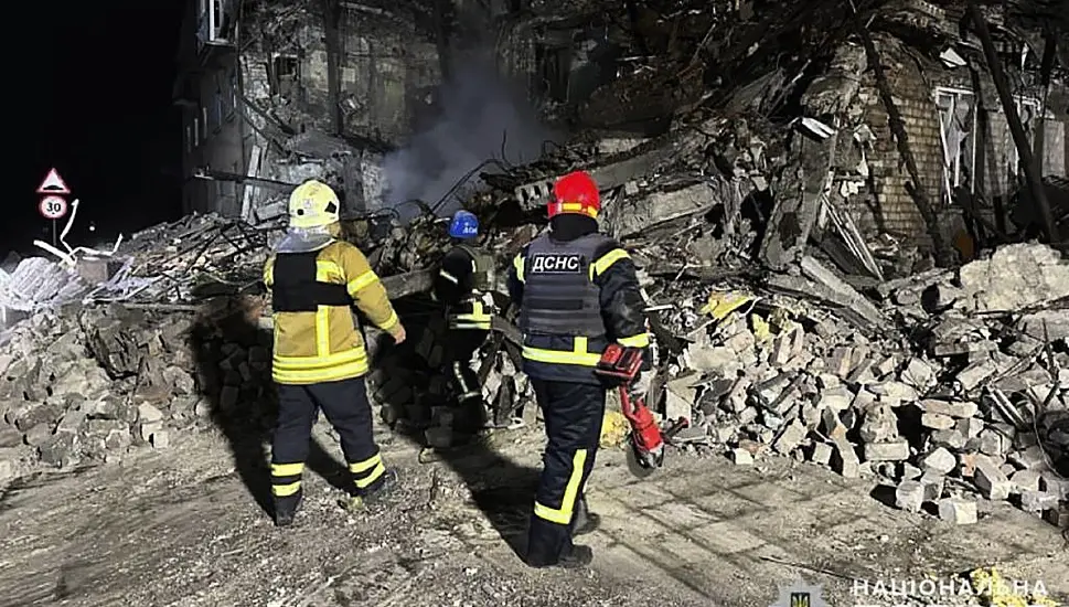 Russian Missile Strikes In Ukraine Bury Families In Rubble