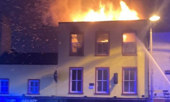 Gardaí Treating Fire At Former Pub In Dublin As Arson