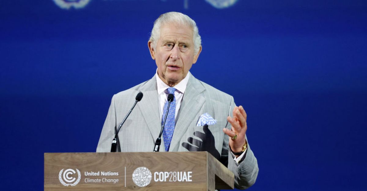 Britain’s King Charles tells Cop28: Countries are ‘dreadfully far off’ achieving climate goals
