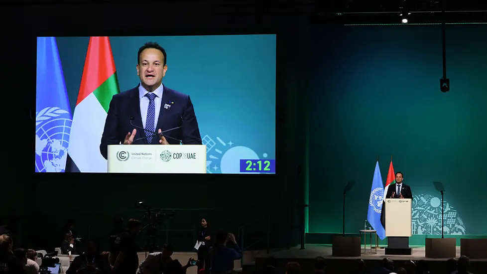 Cop28: Ireland Will Boost Contributions To Tackle Climate Change, Varadkar Says