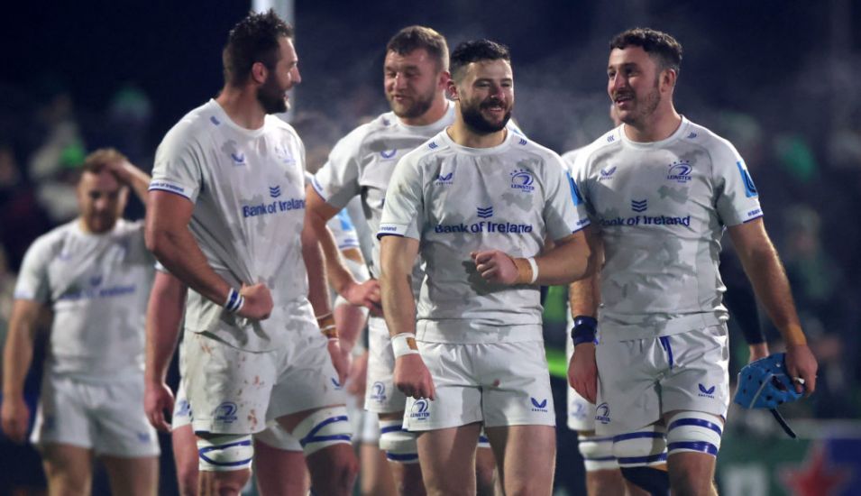 Leinster Leave It Late To Beat Rivals Connacht And Go Top Of The Urc