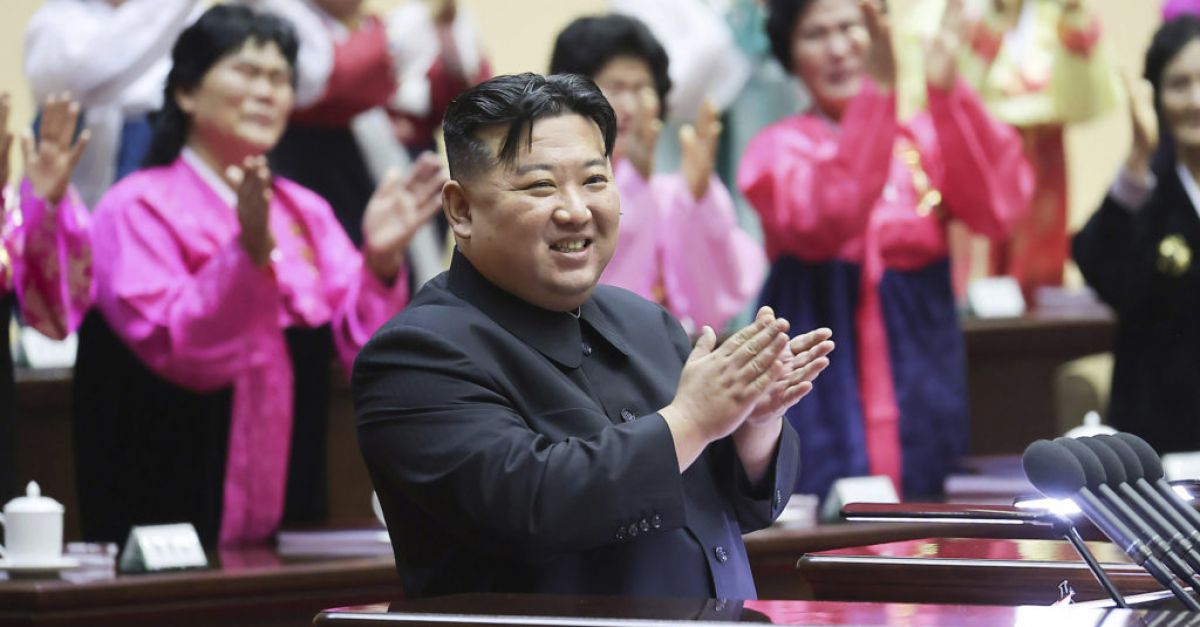 Лидерът на Северна Корея Ким Чен Ун каза че е